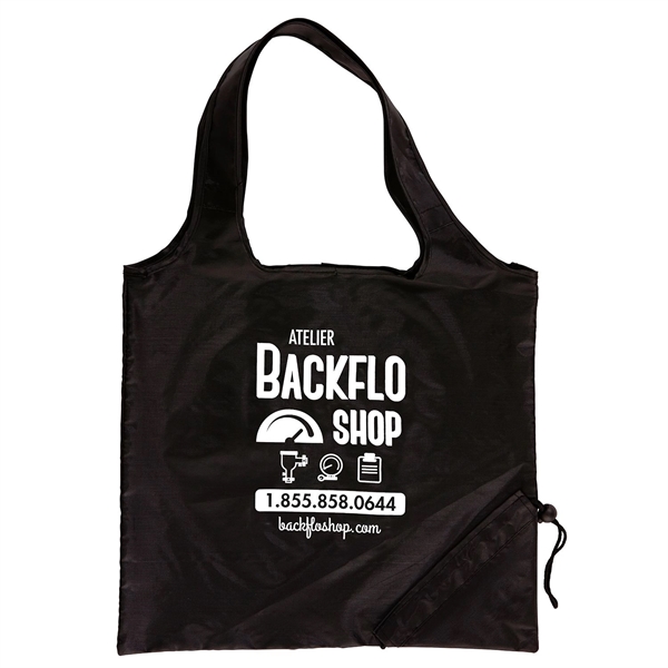 Black color option for Foldaway Tote Bag