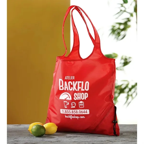 Red color option for Foldaway Tote Bag