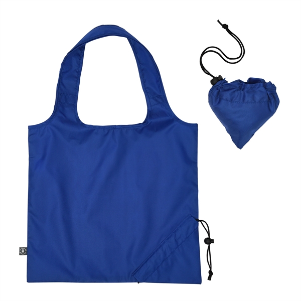 Royal Blue color option for Foldaway Tote Bag With Rpet Material