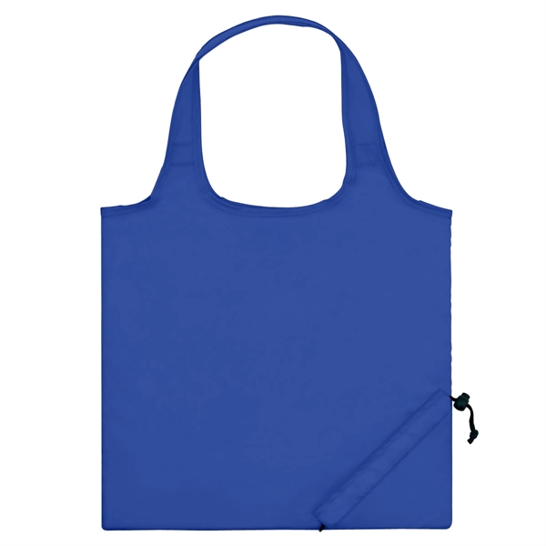 Recycled Royal Blue color option for Foldaway Tote Bag