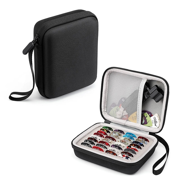 Black color option for Guitar Pick Holder Case