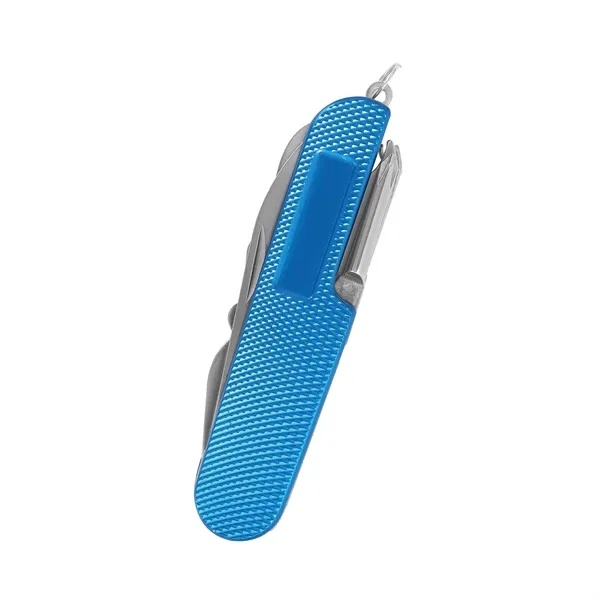 Blue color option for 11 Tools Multitool Keychain Pocket Knife