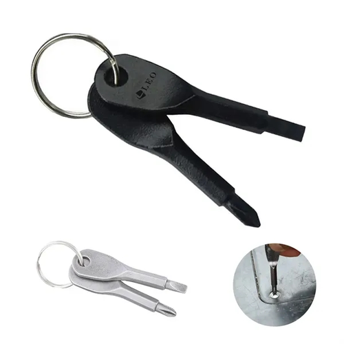 Photo of 2pcs Mini Portable Multifunction Screwdriver W/ Keychain