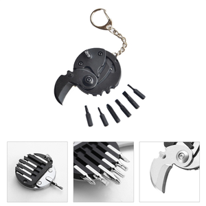 Photo of Mini Multi Function Coin Screwdriver With Keychain