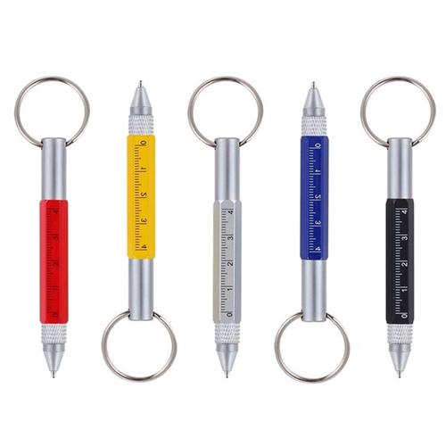 Main photo of 6 In 1 Multifunction Screwdriver Ballpoint Pen Keychain
