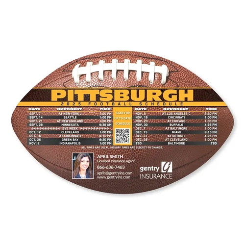 Main photo of Football Schedule Magnet