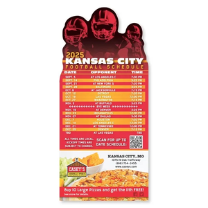 Photo of Football Schedule Magnet