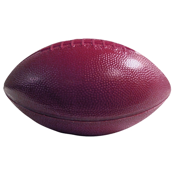 Burgundy color option for Mini Plastic Footballs