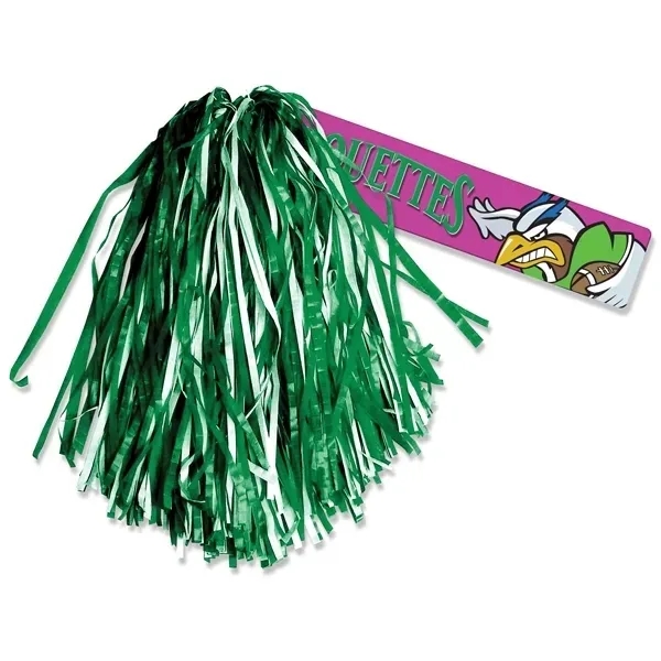 Kelly Green color option for 11" Economy Stick Pom Pom