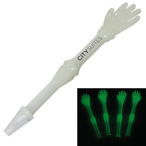 Photo of Glow Skeleton Hand Pen