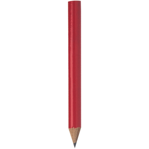 Red color option for Round Golf Pencil