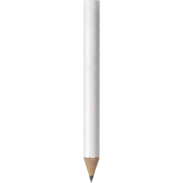 White color option for Round Golf Pencil