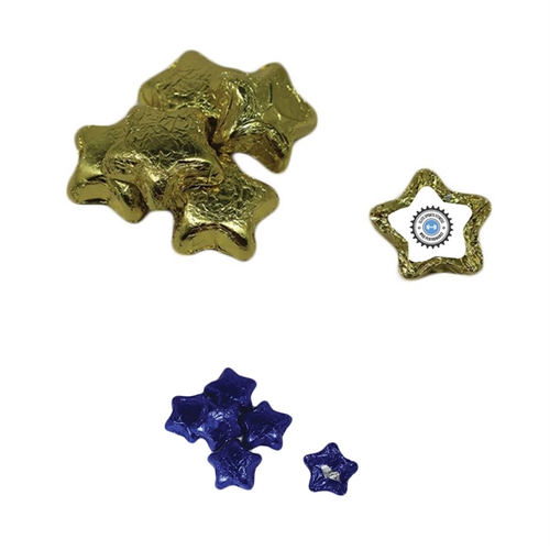 Main photo of Custom Wrapped Star Shaped Chocolates