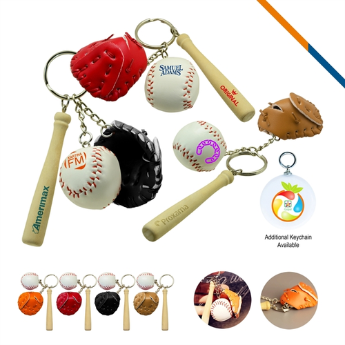 Main photo of Baseball Glove Keychain