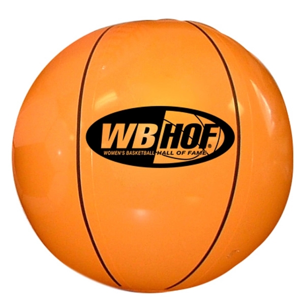 Orange Black color option for Closeout !   Inflatable Sports Basketball