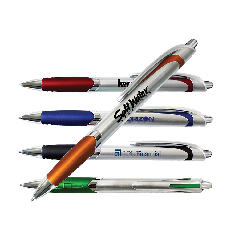 Orange color option for Silver Crest Grip Pen