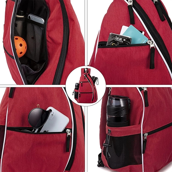 Red color option for Tennis Racket Storage Bag