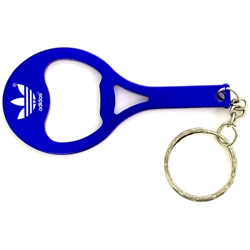 Main photo of Tennis Racket Shape Bottle Opener Key Chain
