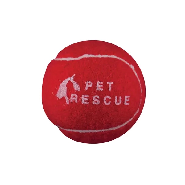 Red color option for Prime Line Synthetic Promotional Tennis Ball