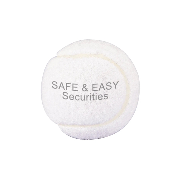 White color option for Prime Line Synthetic Promotional Tennis Ball