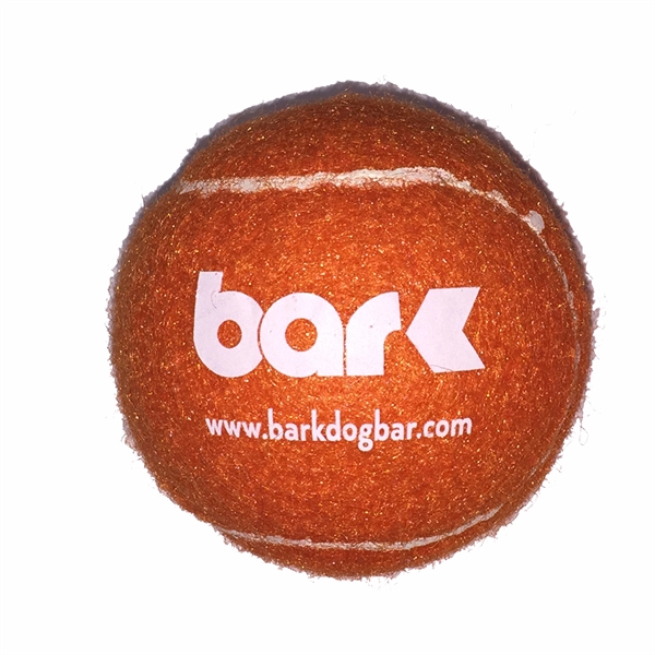 Orange color option for Pet Fetch Toy Tennis Ball