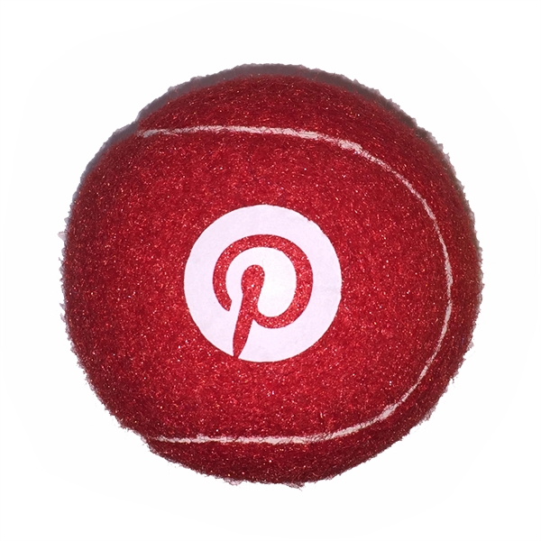Red color option for Pet Fetch Toy Tennis Ball