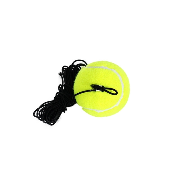 Yellow color option for Single Tennis Trainer For Beginner With 2 Balls