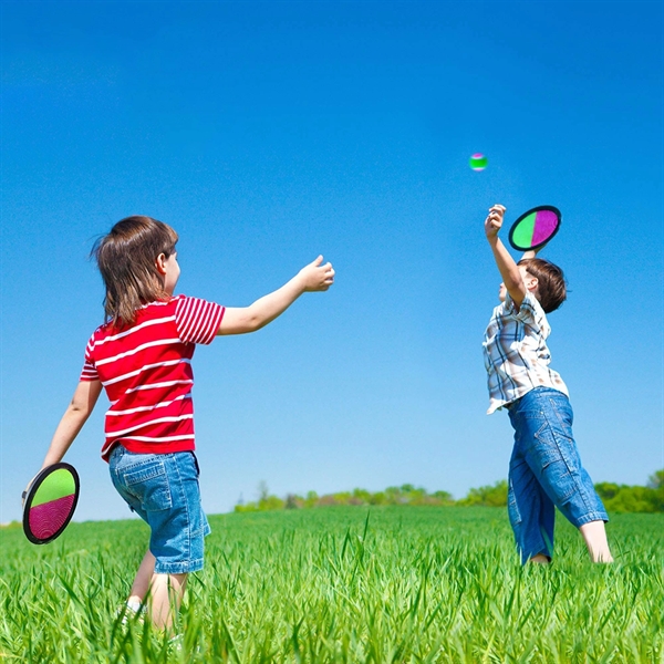 Blue color option for Tennis Toys Toss And Catch Game