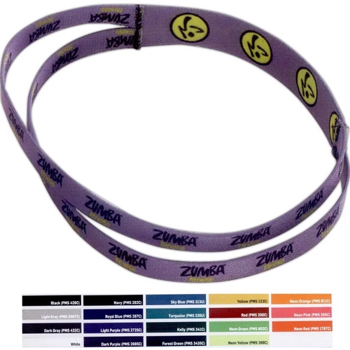 Photo of 1" Duel Part Stretchy Elastic Dye Sublimated Headband