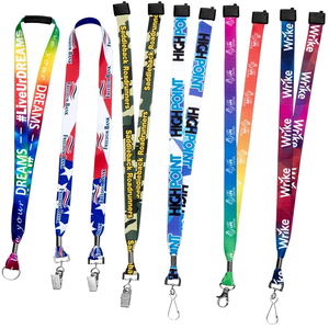 Photo of 3/4" Made In Usa Dye Sublimated Lanyard