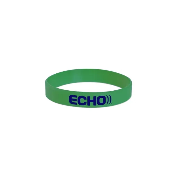 Green color option for Usa Screen Printed Silicone Bracelet