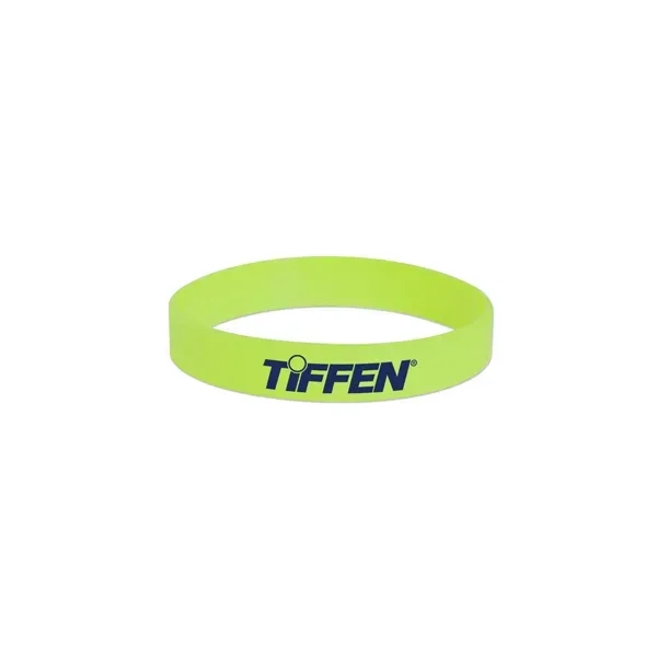 Lime Green color option for Usa Screen Printed Silicone Bracelet