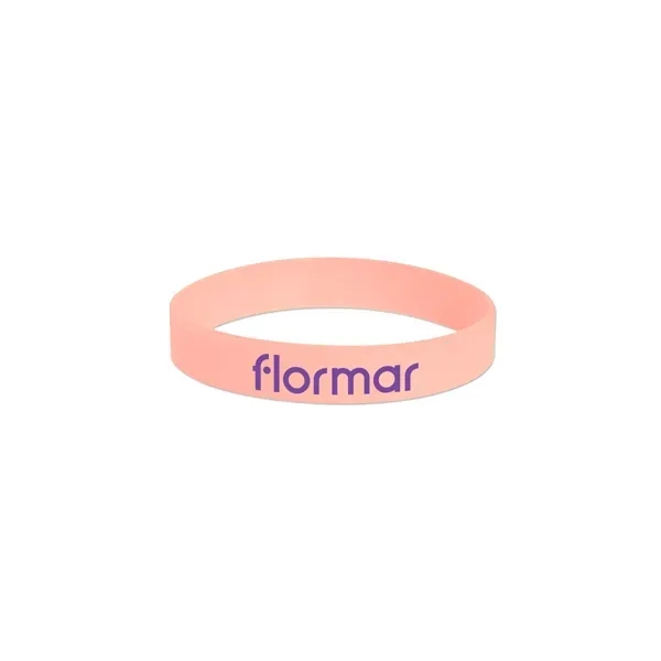 Pink color option for Usa Screen Printed Silicone Bracelet