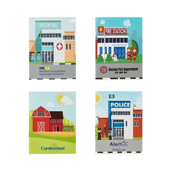 Multi color color option for Kids Sticker Activity Book