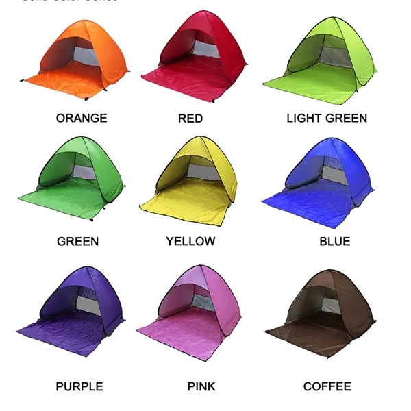 Brown color option for Collapsible Waterproof Beach Camping Tent