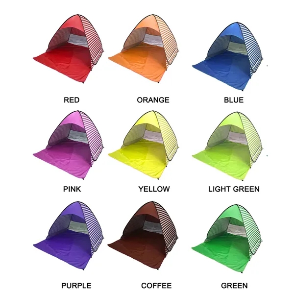 Yellow color option for Collapsible Waterproof Beach Camping Tent