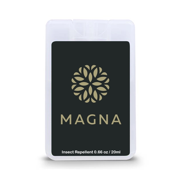 Translucent Frost color option for Insect Repellent    Credit Card Style