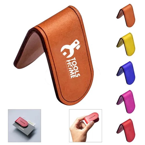 Main photo of Magnetic Leather Bookmark