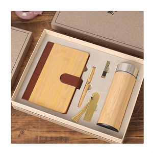 Photo of Business Bamboo Notepad Gift Box