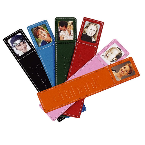 Main photo of Photo Frame Simulated Leather Bookmark