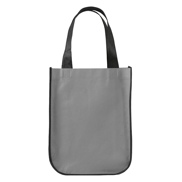 Gray color option for Yuma Non Woven Curved Bottom Tote Bag