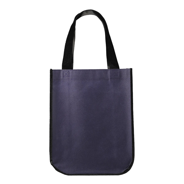 Navy Blue color option for Yuma Non Woven Curved Bottom Tote Bag