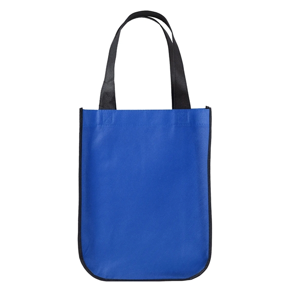Royal Blue color option for Yuma Non Woven Curved Bottom Tote Bag