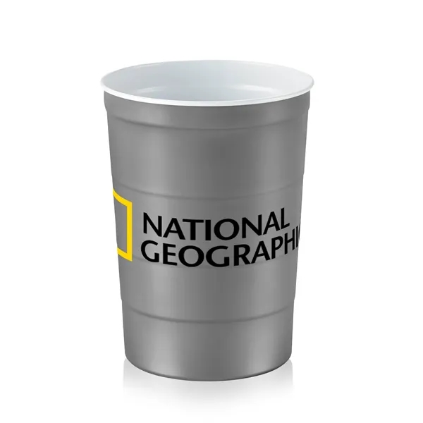 Gray color option for 16oz. Steel Party Cup