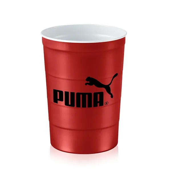 Red color option for 16oz. Steel Party Cup