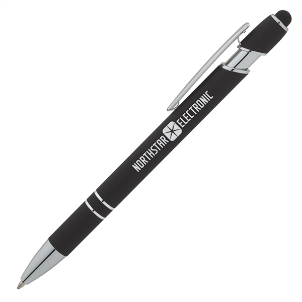 Black color option for Denton Soft Touch Pen W/ Stylus