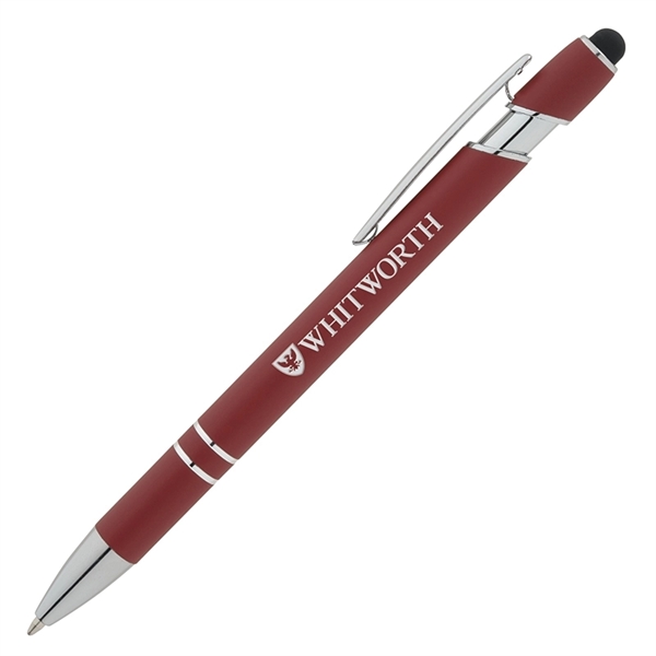 Burgundy color option for Denton Soft Touch Pen W/ Stylus