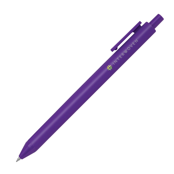 Purple color option for Plantagenet 08 Soft Touch Retractable Gel Pen