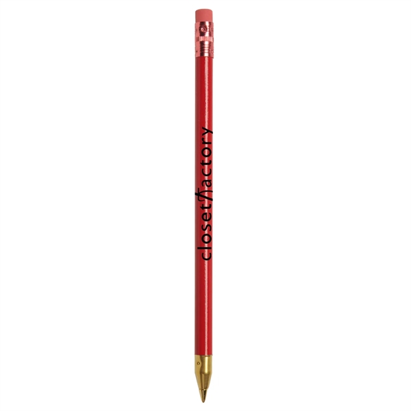 Red color option for Wooden Stick Ballpoint Pen