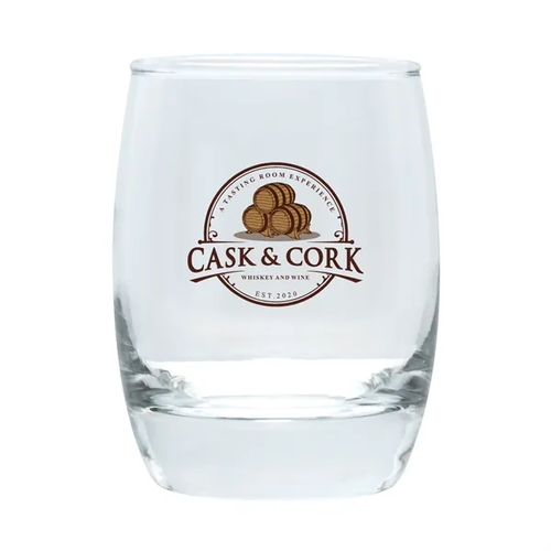Main photo of 6 Oz. Full Color Whiskey Glass